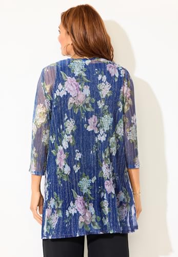 Catherines Women's Plus Size 2-Piece Cardigan & Tank Twinkle Set2