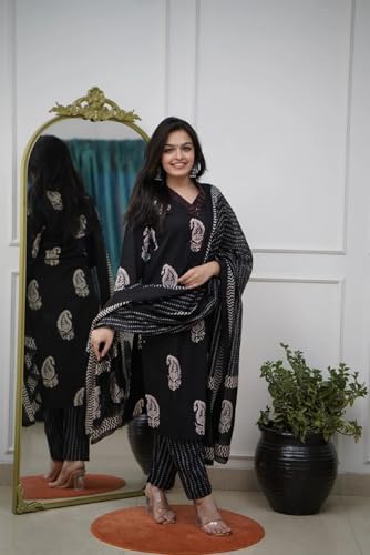 Image of FABNEX kurta set for women | Women Kurti Pant Set (K-160-162)