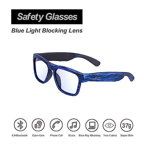 Image of OhO sunshine Bluetooth Audio Sunglasses, Lightweight Open Ear Sport Glasses, 10H Playtime,Water Resistant with Voice Control