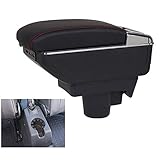 Spacious storage space for easy insertion into objects. The armrest box accommodates small personal items such as cell phones, cigarettes, keys, driver's licenses and coins.