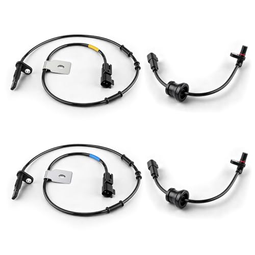 MOTOALL Front and Rear ABS Wheel Speed Sensor 4PCS for Chevrolet Equinox