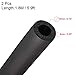 sourcing map Manguera de espuma de color negro de 6/8" x 3/8"...