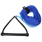 Healifty Corde de Sports Nautiques 1 Section poignée Noire Corde de Wakeboard résistante...