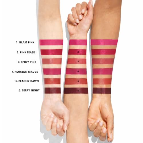 Image of Blue Heaven Pop & Glow Eye & Cheek tint blusher for face makeup, Blush enriched with Rosehip and Coconut oil - Horizon Mauve, 12ml