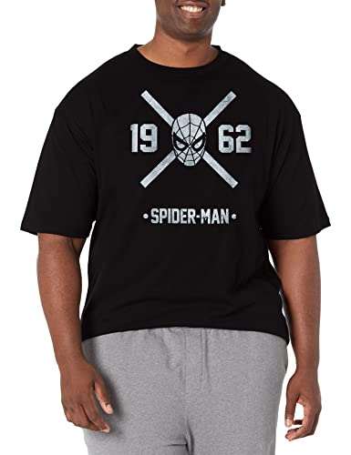 T-shirt Marvel Spidey Crossing Homme idéal pour un style streetwear décontracté