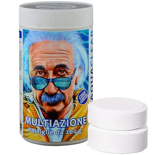 Aquaclear - Cloro Multifuzione in Pastiglie da 200gr 1kg