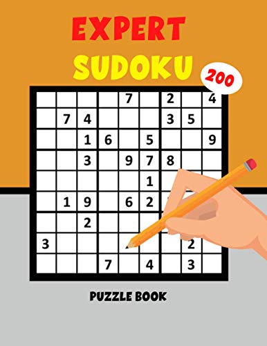 Expert Sudoku Puzzle Book: Sudoku Puzzle Book Extreme Level For Adults