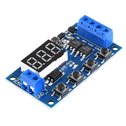 Relé de retardo de tiempo digital contra fallos de corriente en circuitos de 12V 2