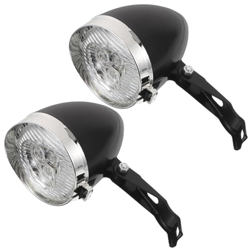 Luz vintage para bicicleta ideal para paseos nocturnos por la ciudad y ciclismo urbano