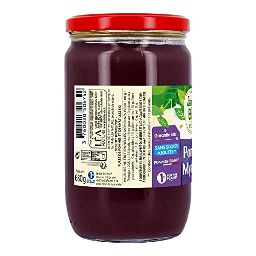 Jardin BiO étic Dessert Biofruits Pomme Myrtille Lot de 2 - vue 2