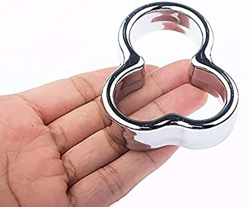 Dispositif de retardement de l'éjaculation avec anneau de blocage en acier pour homme
