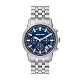 Michael Kors Hutton Chronograph Silver-Tone Stainless Steel Men's Watch (Model: MK8952)