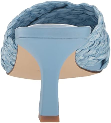 Calvin Klein Women's CHETOL Heeled Sandal, SURF Blue 420, 11 | Image 2