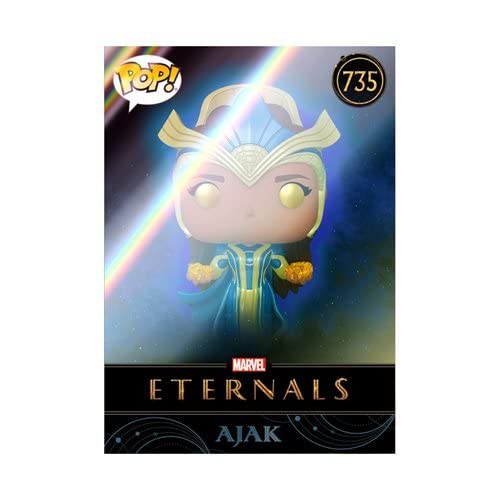 Eternals Ajak Pop! Vinyl Figure (9,5 Cm) – Entertainment Earth Exklusiv Mit Sammelkarte