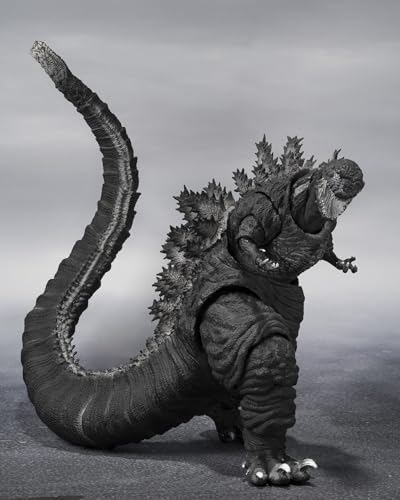 Image of TAMASHII NATIONS - Shin Godzilla - Godzilla [2016] The Fourth ORTHOchromatic Ver. S.H.MonsterArts Action Figure