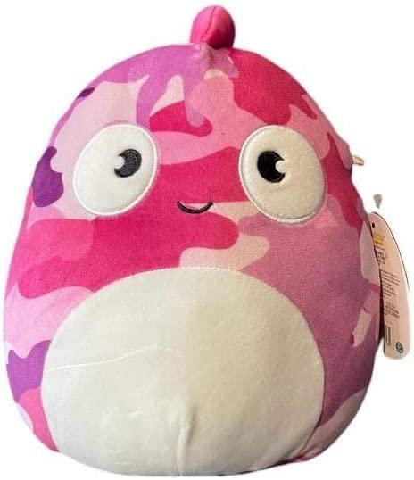 Squishmallows Official Kellytoy Plush 8 Inch Squishy Soft Plush Toy Animals (Bronte Pink Camo Chameleon) โ image 1
