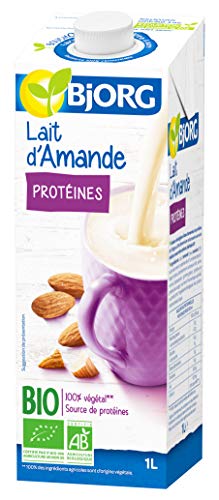  Bjorg Lait d’Amande Protéines Bio - 100% végét...
