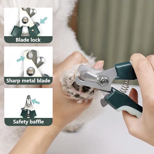 Image of Grooming Brush Kit - 8 Pcs for Shedding & Matted Fur, Self-Cleaning with Flea Comb, Includes Indoor Microbrush, Cat Toothbrush Collapsible Dog Bowls for Travel
