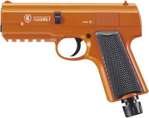Image of Lancer Tactical Lancer Self Defense Hornet 0.43 Cal Home Defense Launcher All in One Package-Less Lethal for Personal Defense with Carrying Case (Color: Orange /Black)