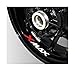 nuocaibai Jantes Moto Autocollants Autocollant Réfléchissant De Pneu De Moto Autocollant De Jante De Roue Créatif Accessoires Décoratifs pour Ya-MA-HA Xmax 300 125 250 (Color : C)