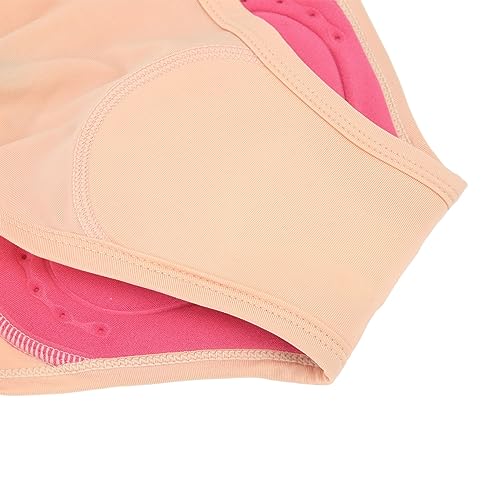 Roupa íntima Feminina para Ciclismo, Roupa íntima Feminina para Bicicleta, Bege, Secagem Rápida, Cor