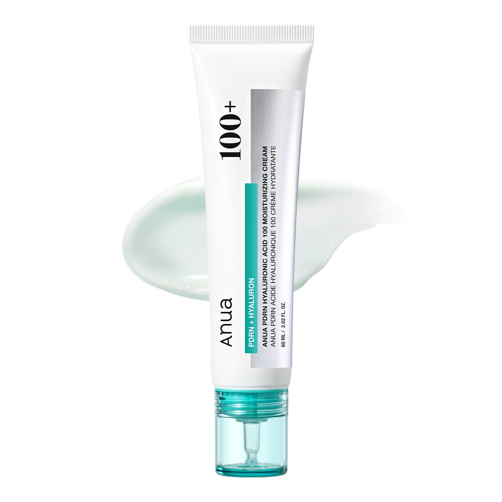 ANUA PDRN Hyaluronic Acid 100 Moisturizing Cream, 2.02 fl oz