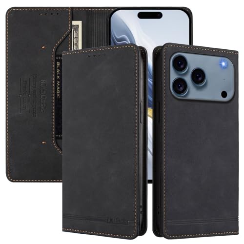 Coque iPhone 16 Pro Max portefeuille cuir pour vos sorties