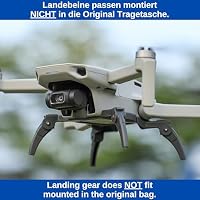 Drohnen Fahrwerk, Kompatibel Mit DJI Mini 2/SE, Mavic Mini - Landebeine Schützen Gimbal und Unterboden, Unterbau für Landen, Landefüße Aufsteckbar – Ansicht 5