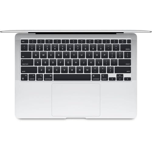 Image of Apple MacBook Air with Apple M1 Chip, 13.3 inch, 16GB RAM, 256GB SSD Storage, Silver (Renewed)