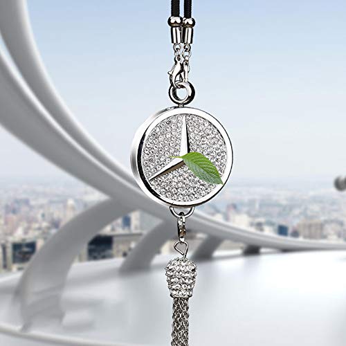 Car logo Perfume Deodorant Air Freshener Car Air Purifier Aromatherapy Car Interior Pendant Perfume Bottle Perfume Bottle Diffuser Interior Pendant Rearview Mirror Perfume Pendant with Gift Box