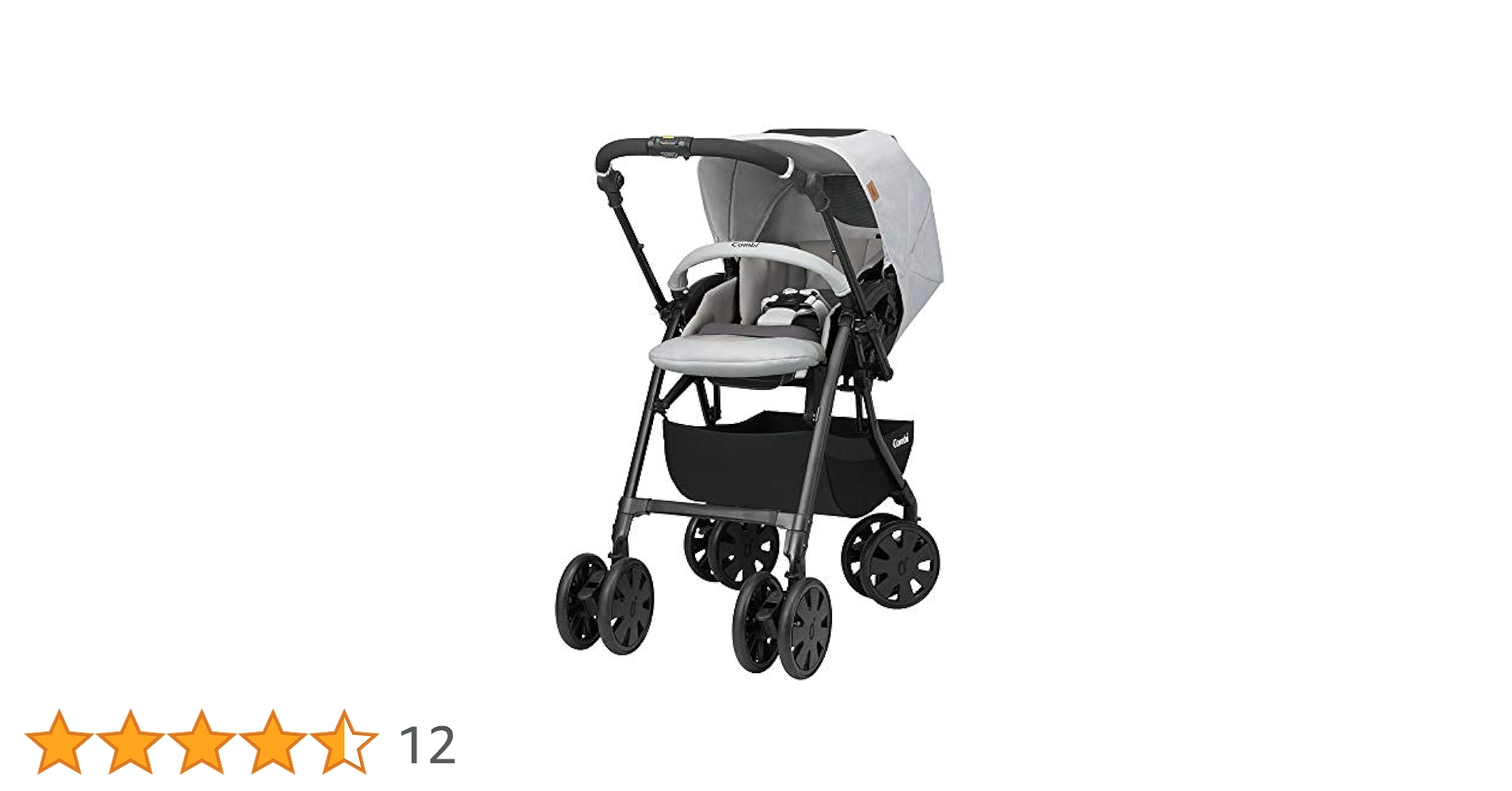 Amazon.co.jp: コンビ ホワイトレーベル クロスゴー 4キャス