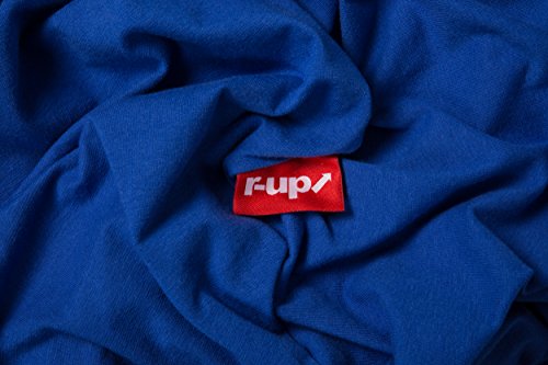 r-up Beste Spannbettlaken Doppelpack 140x200-160x220 bis 35cm Höhe viele Farben 95% Baumwolle / 5% Elastan 230g/m² Oeko-Tex stressfrei auch für hohe Matratzen (Royalblau)