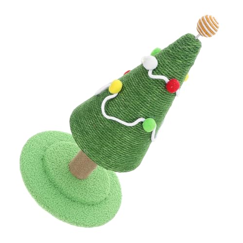 Rascador para Gatos Árbol Navideño Sisal Natural 20.83" miniatura 1