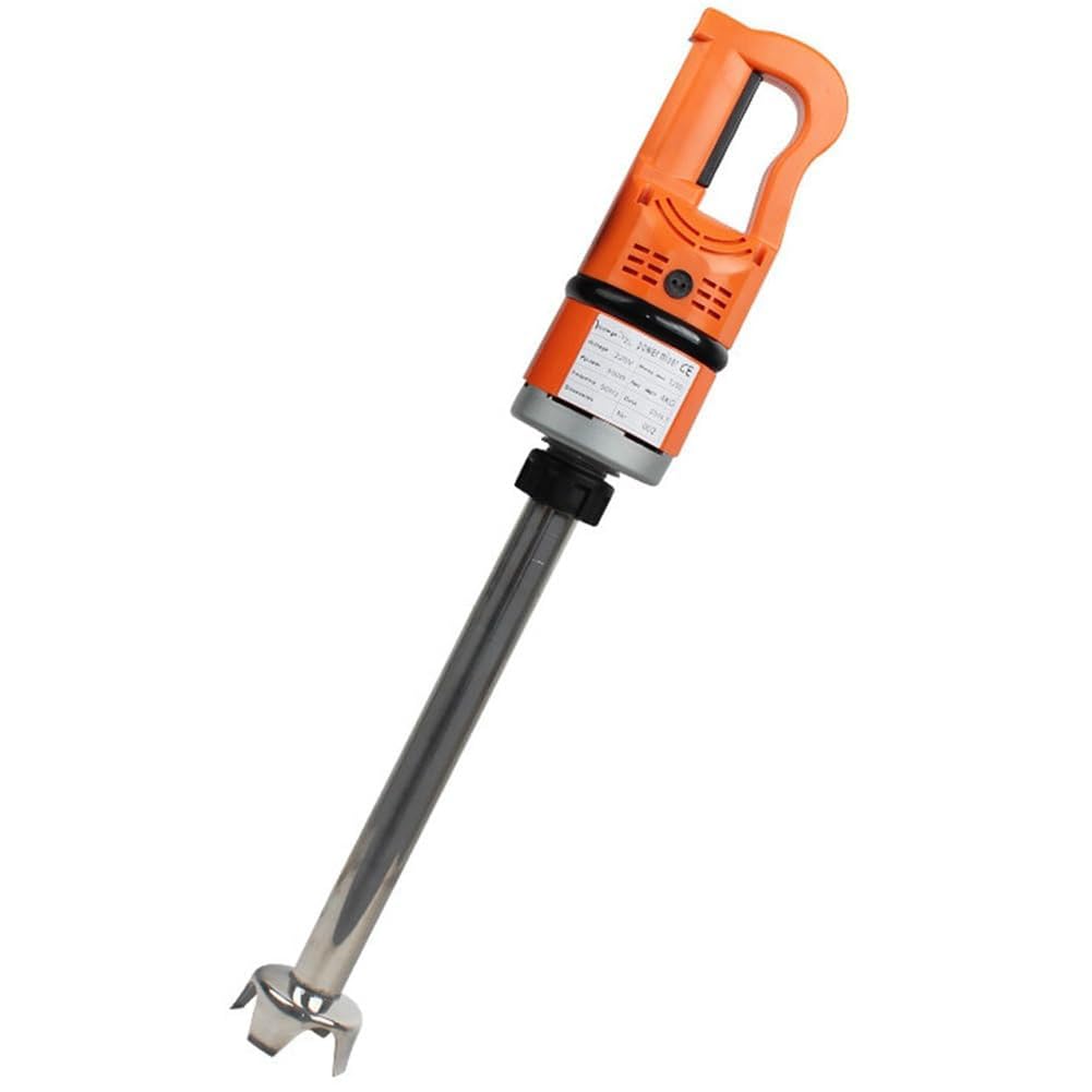 BOOZXCV Commercial Immersion Blender, 1000W Electric Stick Blender with Stainless Steel Stirrer, 16000 rpm Heavy Duty Handheld Blender, with Locking and Button, Hand Mixer for Soup, Smoothie, Puree