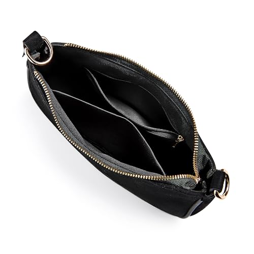 Image of VODIU Clutch Tote Handbags with 2 Removable Straps and Zipper Closure Crossbody Bags Shoulder Purse Handbag for Women