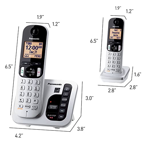 Panasonic KX-TGC222S Dect 6.0 Expandable Cordless Phone thumb #6