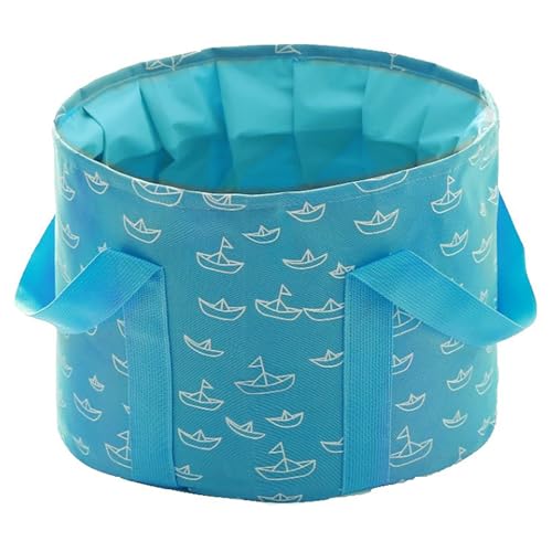 Balde Plegable para Remojar Pies 25L Azul miniatura 1