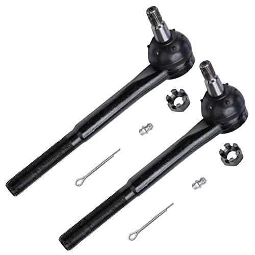 Image of Detroit Axle - Front End 14pc Suspension Kit for Chevy GMC C1500 C2500 C3500 Suburban, 2 Upper Control Arms 2 Lower Ball Joints 2 Sway Bars 4 Tie Rods 2 Sleeves 1 Idler Arm 1 Pitman Arm Replacement