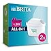 Produktbild BRITA Filter 2 STK.MAXTRA All-IN-ONE, Glas, Multi-Coloured, Mittel, 270
