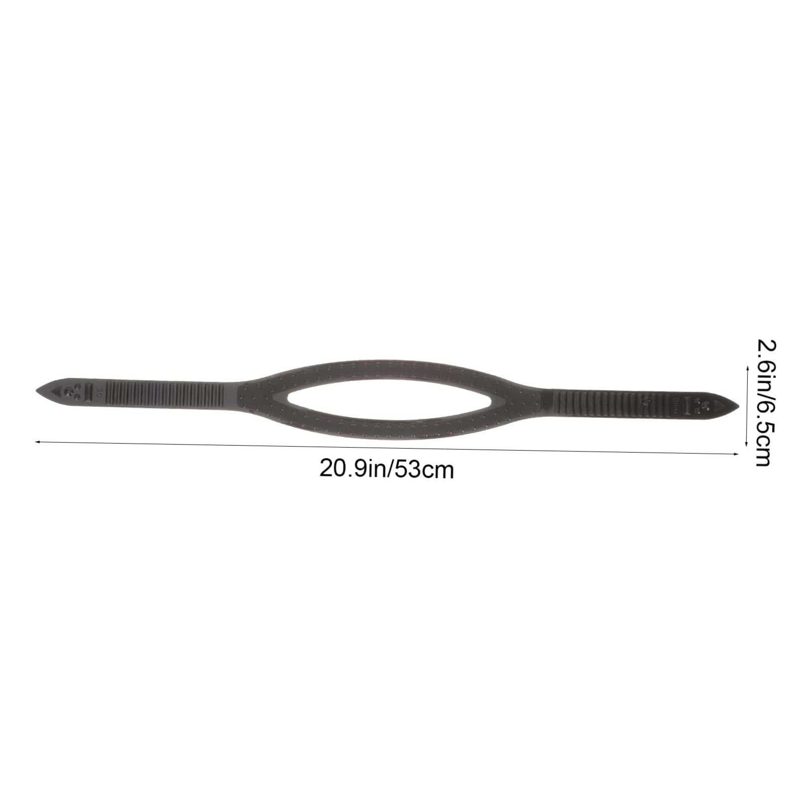 Gadpiparty 2pcs Silicone Diving Goggle Strap Universal Swim Glasses Replacement Accessory for Men's Goggles