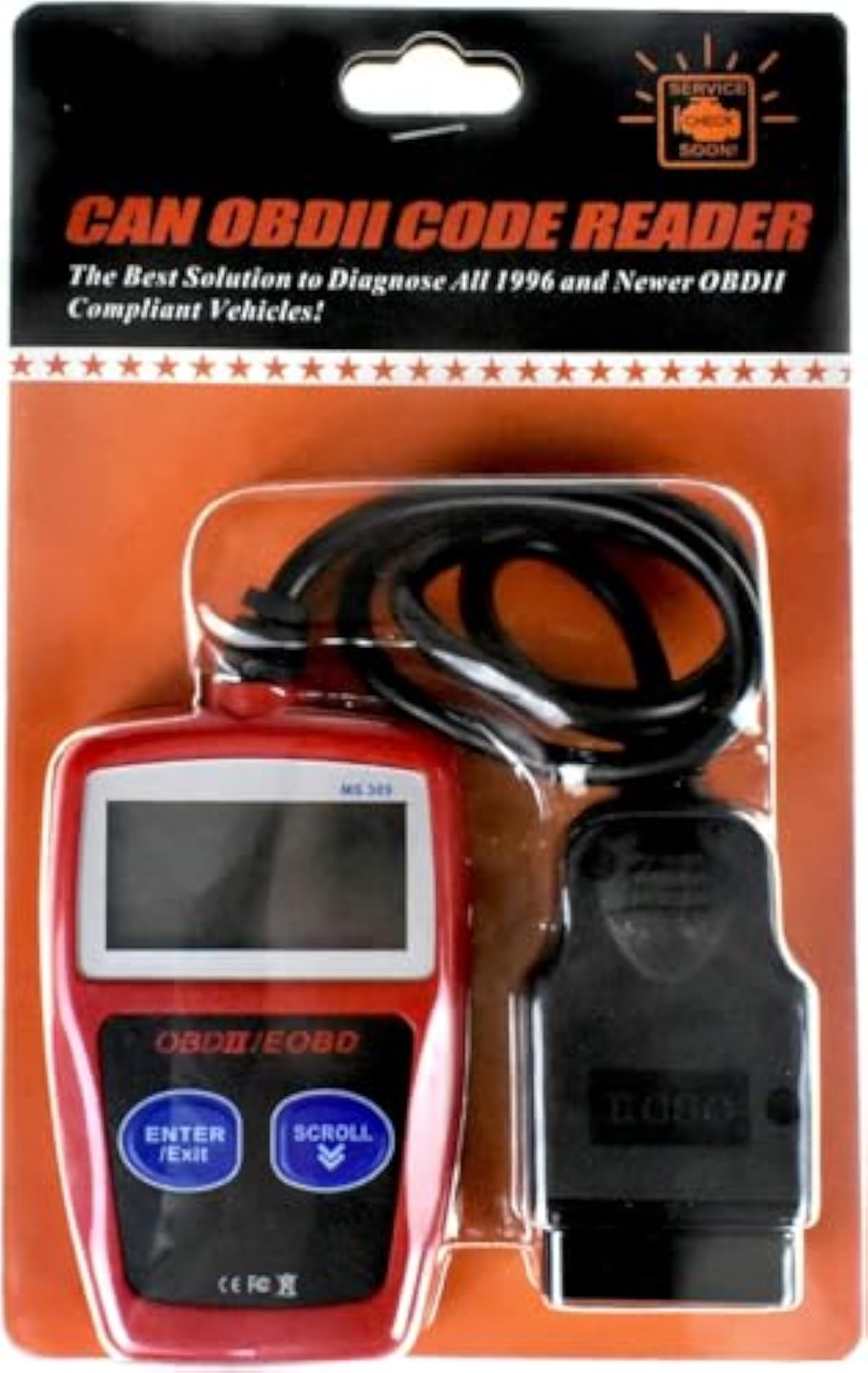 OBD2 Scanner for Car Engine Fault Diagnostics