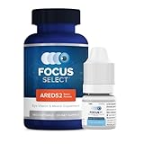 Focus Vision Supplements - Focus PI Post-Injection Eye Drops (10ml Bottle) & Focus Select AREDS2 Bas