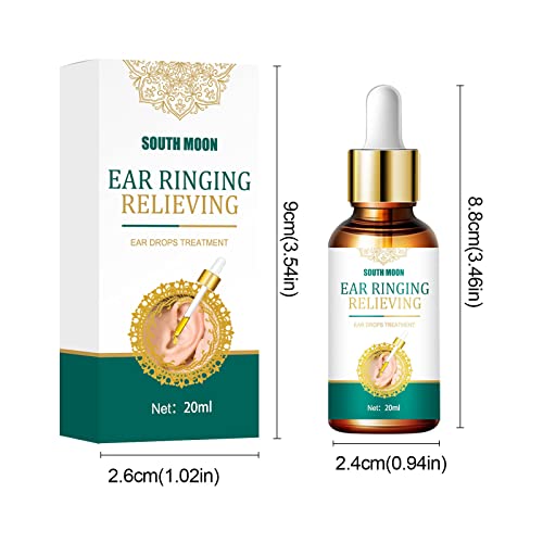 Ear Ringing Relieving Ear Drops Treatment Tinnitus Ear Drops 20Ml #TOP2