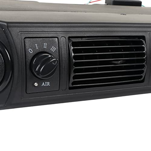 Keenso Klimaanlagen-Verdampfer-Baugruppe, 3-Gang-Kfz-Klimaanlagen-Verdampfer-Baugruppe mit Auslassöffnungen für Wohnmobile (12V