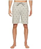 Polo Ralph Lauren Underwear Men's Jersey Knit Sleep Shorts, Cruise Navy, Blue, Print, M