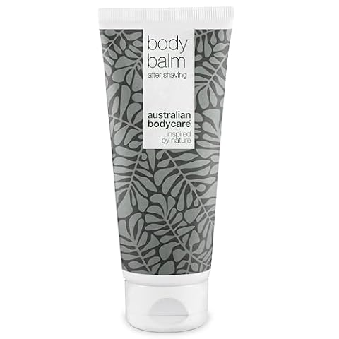 Australian Bodycare Body Balm, 200ml | Pielęgnujący balsam po goleniu na podrażnioną skórę | Z 100% Olejkiem z Drzewa Herbacianego | do pielęgnacji wrastających włosków, guzków i podrażnień skóry