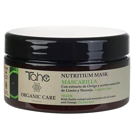 Tahe 12049014 - Mascarilla de nutrición para Cabello fino 300 ml