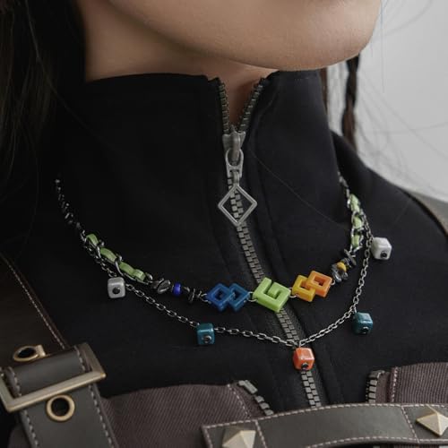 GENSHIN IMPACT Kinich Impression Series Two-Layer Short Necklace4