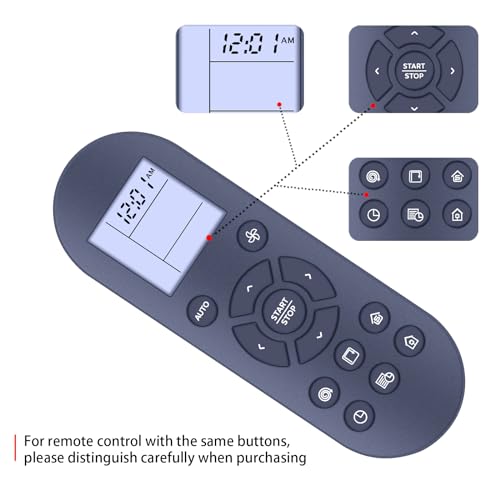 Télécommande de rechange RoboVac 11S pour remplacer votre boîtier perdu - 4