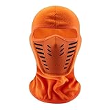 Vollständig bedeckende Fleece Kopfbedeckung, atmungsaktives Mesh Fleece Gesicht, sicheres Tragen, Winddichte Maske für den ganzen in der Wintersaison